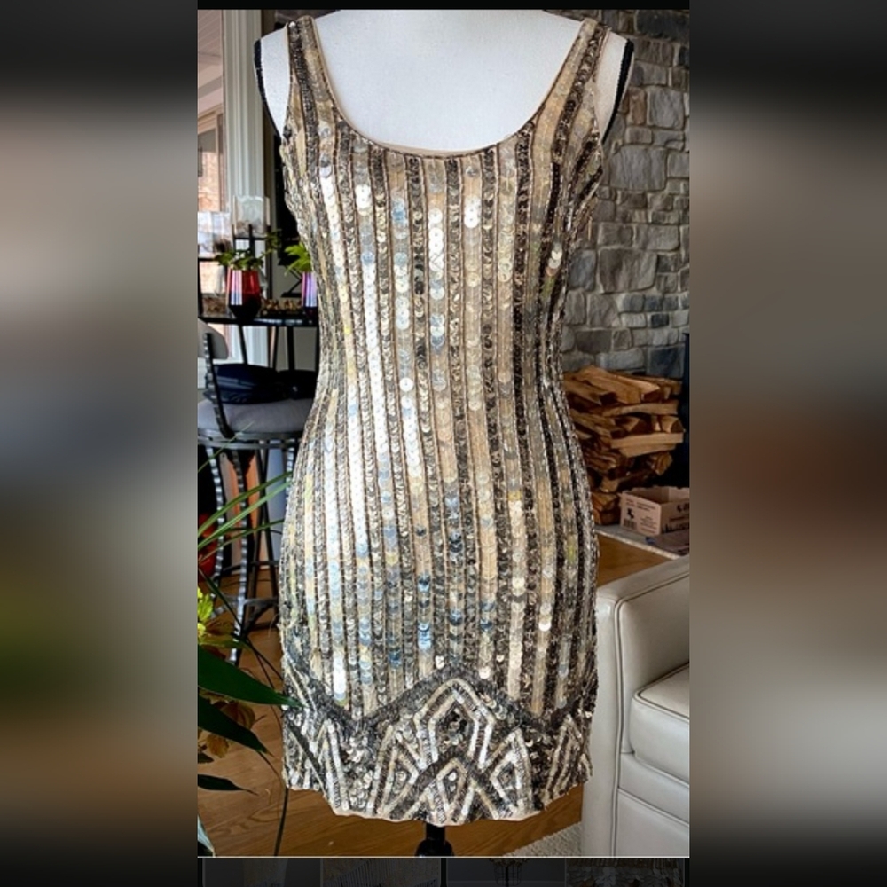 Bebe Sequin Dresss